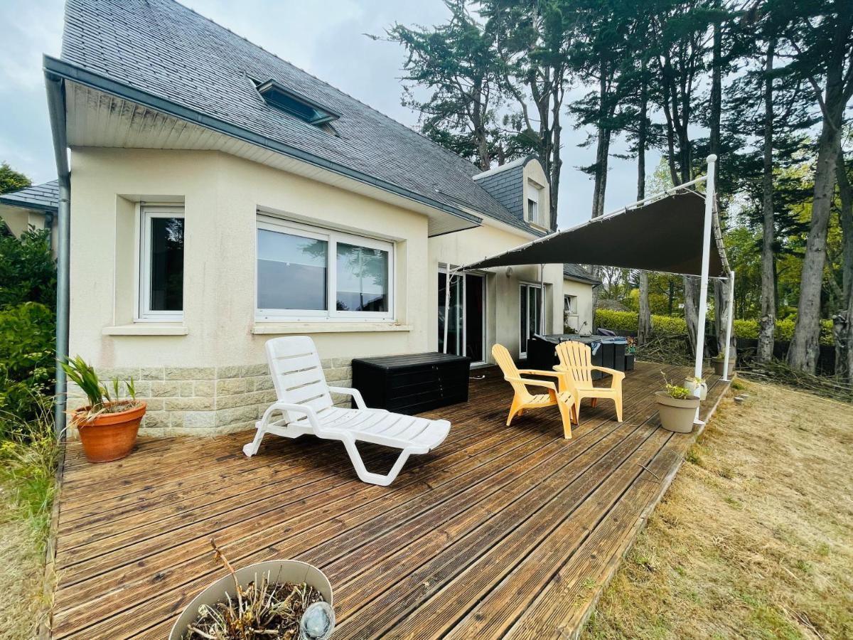 Spacieuse maison à Morgat avec vue sur la mer Crozon Esterno foto