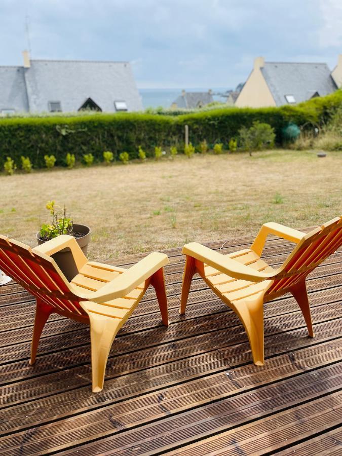 Spacieuse maison à Morgat avec vue sur la mer Crozon Esterno foto